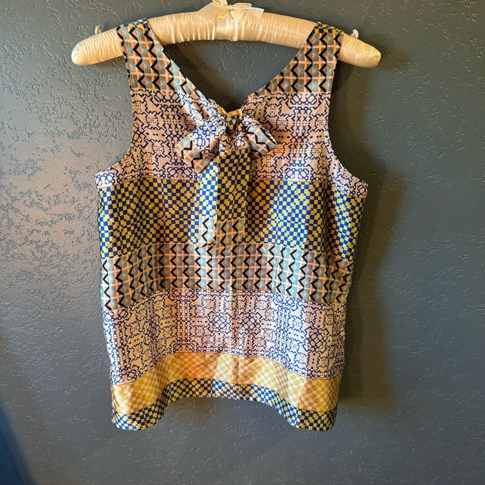 The Limited Sleeveless Bow Back Detail Tank Blouse